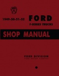 1949 1950 1951 1952 Ford Truck Repair Manual